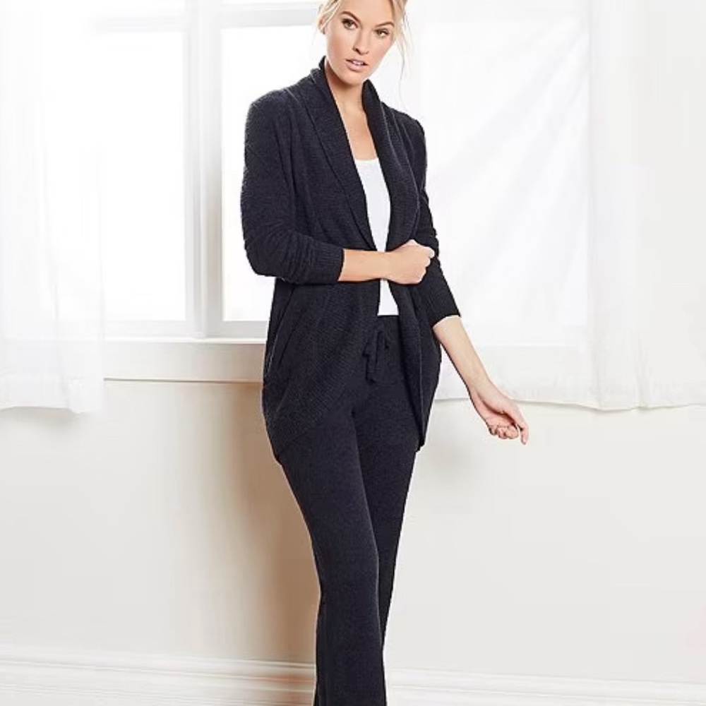 Barefoot Dreams Long Sleeve CozyChic® Lite Circle Lounge Cardigan Medium